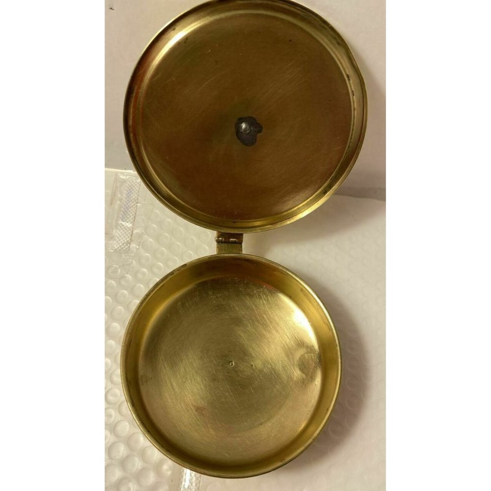 Vintage Peerage Brass Crumb Catcher Ash Tray Silent Butler - Made In England - Picture 3 of 6
